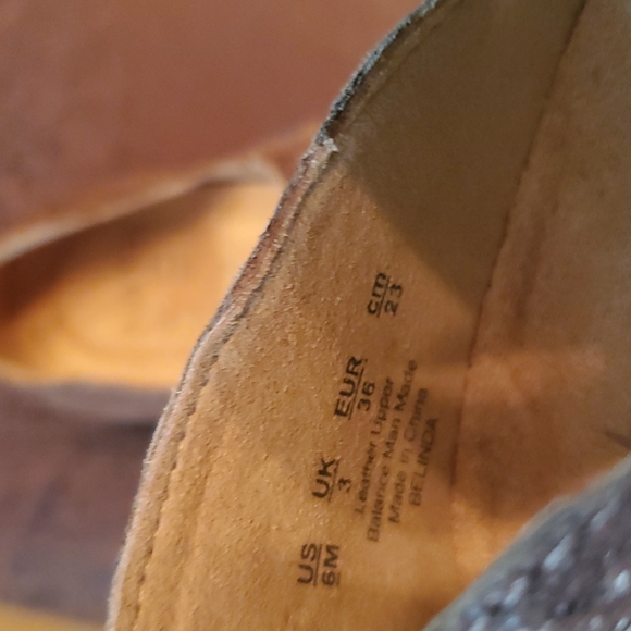 Naturalizer Belinda Leather Booties in Brown Snake - Picture 5 of 10